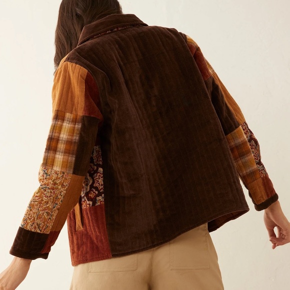 NWT Patchwork Colorblock Jacket - Picture 4 of 5